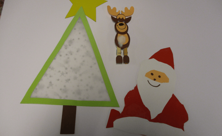 Der Weihnachtsmann und sein Gehilfe Knecht Ruprecht haben heute die Kinder im Kindergarten besucht!
