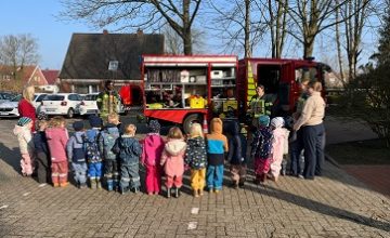 Besuch von der Feuerwehr